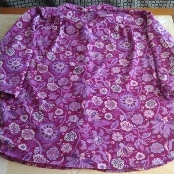 Chelsea Studio Buttoned Sz.4X Blouse Shirt Tunic Style - Picture 3 of 7